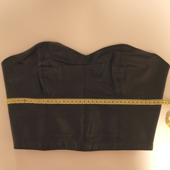 Vintage Leather Bustier - Picture 4 of 6